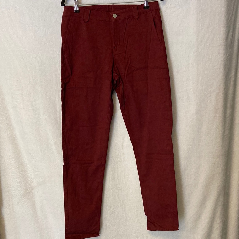 Terranova Calliope burgundy pants.